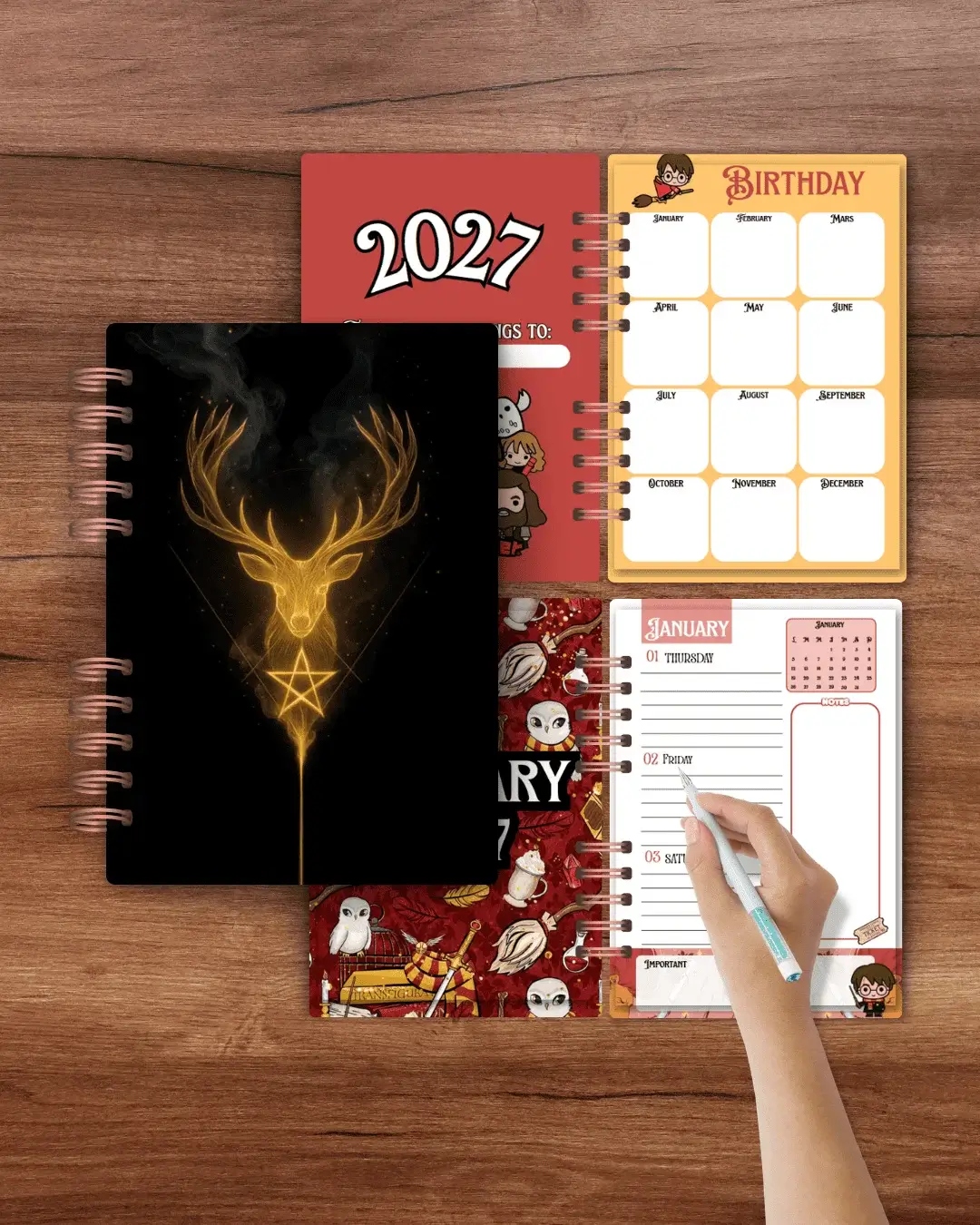 2027 planner design