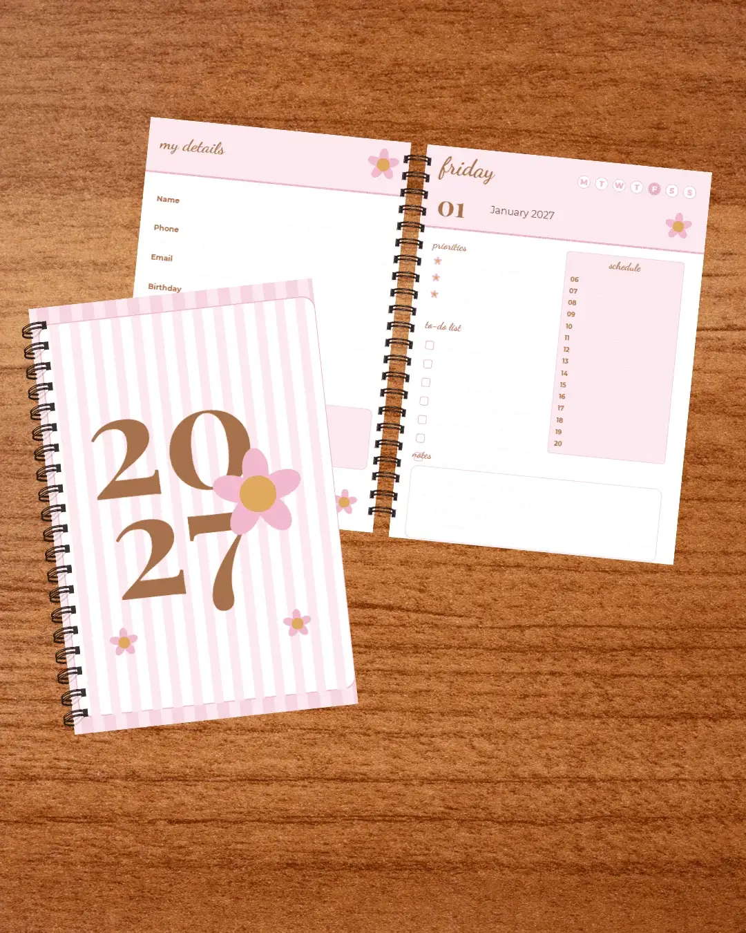 2027 planner design